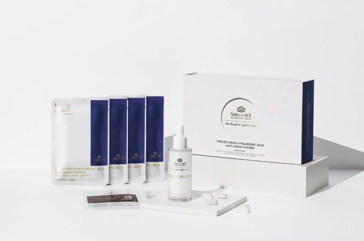 Freeze Dried Hyaluronic Acid Anti-Aging System
